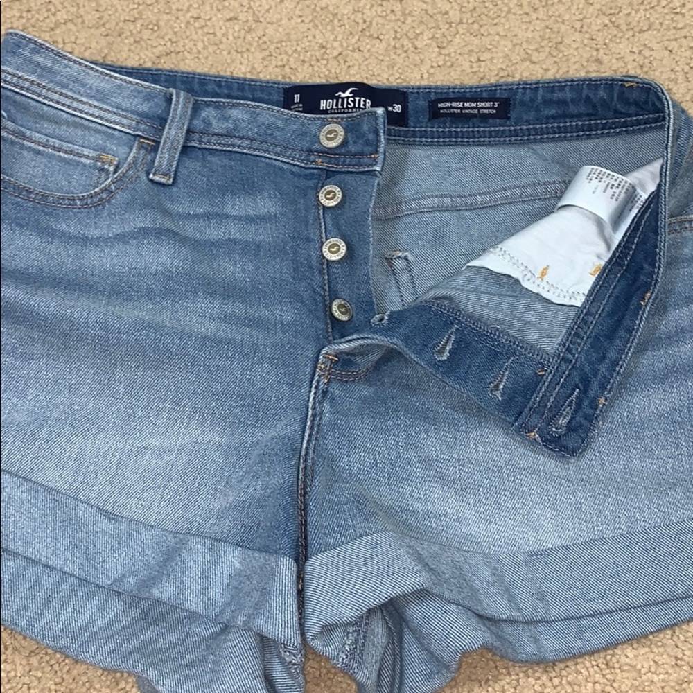 Hollister Mom Jean Shorts